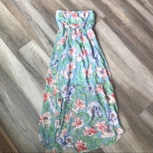 Floral Hi-Lo Dress